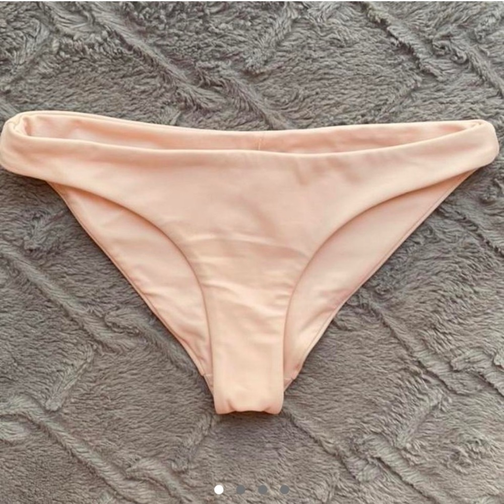 NWT Hurley Quick Dry Compression Solid Surf Bikini Bottom Echo Pink XS